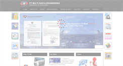 Desktop Screenshot of multikaryaengineering.com